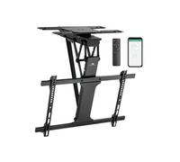 Support TV électrique à fixer au plafond pour téléviseurs de 32 à 75 pouces MC-490