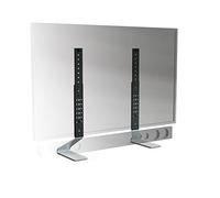 Erard Fit-Up XL Argent - Support TV de Table Fixe