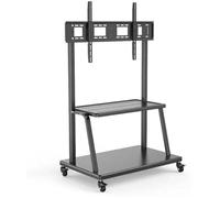 Support TV - EWENT - EW1541 - 55" à 120" - Acier Noir - Charge max 150 kg