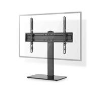 Support TV fixe | 37 - 70 " | Poids d'écran maximal pris en charge: 40 kg | Hauteurs pré-fixées réglables | Acier / Verre trempé | Noir