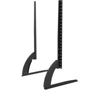 Support TV flottant multifonction pour téléviseurs de 32 à 65 pouces Support trépied universel sans trou Étagère suspendue Structure triangulaire Gain de place Support vertical élégant Base LCD