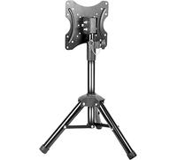 Support TV flottant rotatif à 360°, hauteur et inclinaison réglables pour une meilleure expérience visuelle, support TV universel pour home cinéma et salon