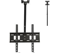 Support TV Flottant, Support TV de Plafond Multifonction, Support TV de Plafond pivotant et inclinable à 360°, Compatible avec la Plupart des téléviseurs LCD Plats et incurvés de 32 à 55 Pouces. Supp