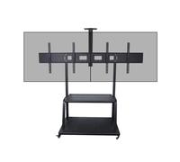 Support TV for Chariot Mobile LCD Double écran 32-100 Pouces 1800