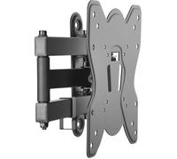 Support TV inclinable orientable et dépliable - 71-106 cm - 28-42"" - Déport 40 cm maximum - Orientation 180°