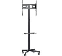 Support TV Maclean, professionnel, 32-55", sur roulettes, max. VESA 400x400, max. 25kg, MC-949