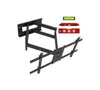 Maclean MC-986 Support Mural TV à Double Bras avec Bras articulé de 915 mm de Long Universel pour téléviseurs OLED/QLED/LCD/LED/Plasma de 37 à 85" Charge maximale jusqu'à 55 kg Max. Vesa 800x400 mm