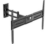 Support Tv Meliconi Noir 9x64x42cm Fdr-600 Flat - Support Tv Inclinable Et Orientable Grand Angle Noir G