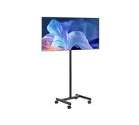 Support TV Mobile À Roulettes Compatible Avec VEVOR, Compatible Avec Différentes Tailles De Téléviseurs, Avec Roulettes For Salon, Chambre À Coucher, Bureau(Single Bracket Tray)