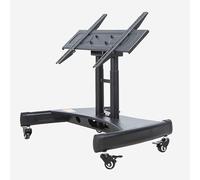 Support TV Mobile à roulettes réglable en Hauteur, adapté aux téléviseurs LCD LED Plats/incurvés de 32 à 75 Pouces