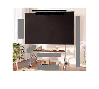 Support TV Mobile avec Chevalet for Téléviseur, Compatible avec Les Écrans Plats De 32 À 65 Pouces, Support TV Portable en Acier Inoxydable avec Verrouillage(Single Layer)