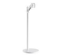 Support TV mobile écran 17"-35" - hauteur 113,8 cm, blanc