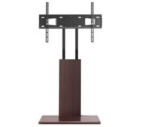 Support TV Mobile Universel avec Roulettes-Duoku-Compatible avec Êcrans-812,8 à 1778 mm-Chariot Réglable en Hauteur et Pivotant