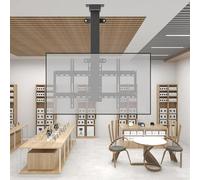 Support TV Motorisé Au Plafond, Rotation Manuelle À 360° Élévateur TV Électrique Télescopique, Convient Au Support TV Motorisé De 32 À 75 Pouces