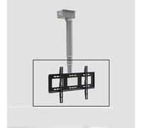 Support TV motorisé réglable électrique avec télécommande, hauteur de 150 cm, pour home cinéma, solution d'économie d'espace
