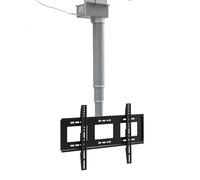 Support TV motorisé - Support mural et plafond réglable - Télécommande - Convient pour les téléviseurs à profil bas - Améliorez votre expérience visuelle avec un réglage polyvalent de la hauteur