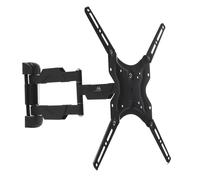 Maclean Support TV mural MC-743 – 13–50" – 30 kg – bras réglable – métal noir