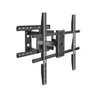 Support TV Mural Articulé Inclinable pour Écran 55 à 90 Pouces Noir