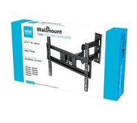 Support TV mural articulé ONE FOR ALL Total-Control 32-77" VESA 400 180° rotation Métal Noir Noir