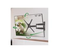Support TV Mural - Barkan - 53.5cm - Inclinable - Pour écrans 13-65 Pouces - 36Kg Max