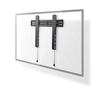Support TV Mural Fixe - 32-55" - Poids d'écran Maximal Pris en Charge: 35 kg - Distance Minimale du Mur: 18 mm - Acier - Noir