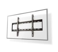 Support TV Mural Fixe - 42-70" - Poids d'écran Maximal Pris en Charge: 60 kg - Distance Minimale du Mur: 29 mm - Acier - Noir