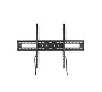 Support TV Mural Fixe - 60-100" - Poids d'écran Maximal Pris en Charge: 75 kg - Distance Minimale du Mur: 30.5 mm - Acier/Métal - Noir