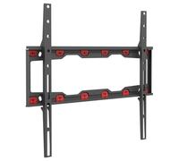 SUPPORT TV MURAL FIXE MONTAGE SANS PERCAGE, SPECIAL PLACO POUR TV PLAT ET INCURVE, DE 19""-48Cm à 65""-165cm JUSQU’À 37 Kg