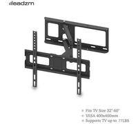 Support TV mural inclinable pivotant à mouvement complet pour téléviseur 32 ""- 60"" maximum 35kg VESA 400*400