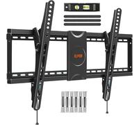 Support Tv Mural Inclinable, Pour La Plupart 37-70 Pouces Plats & Incurvés Téléviseurs À Led, Lcd, Oled Avec Vesa Max. 600X400Mm Et 50Kg, Support Mural Tv Ev008