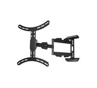 Support TV mural pivotable téles. bras long 165cm (65"") jus. 25kg