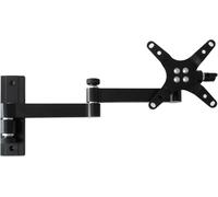 Support TV Mural - pour Camping-Car - pivotant inclinable Extensible - pour 13-32 Pouces LED LCD avec VESA 75 100 Noir Modèle : L52B