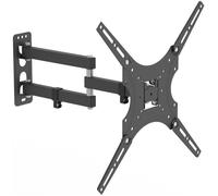 Support TV Mural pour Ecran plat 26 - 55"" de Télévision LED - LCD - Plasma, VESA 400-400 mm avec Cantilever Bras Inclinable et