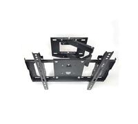 Support TV Mural Réglable for Téléviseurs LCD 26-52/55 Pouces, Bras Unique/Double Bras, Régulation Gauche Droite, Support De Support Monté Au Plafond, Remplacement(26-55-inch Single-Arm)