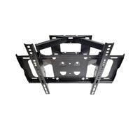 Support TV Mural réglable for téléviseurs LCD 26-55 Pouces, Double Bras, régulation Gauche Droite, Support monté au Plafond(Black+26-55-inch)