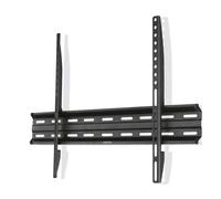 Hama Support Mural TV Fixe Garantie 10ans (TV 32" à 75", 191cm et 40Kg Max, Faible Distance au Mur 2.3cm, VESA jusqu'à 600 x 400, Chevilles Fisher) Noir