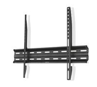 Hama Support Mural TV Fixe Garantie 10ans (TV 32" à 75", 191cm et 40Kg Max, Faible Distance au Mur 2.3cm, VESA jusqu'à 600 x 400, Chevilles Fisher) Noir