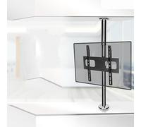 support TV mural, support TV mural, Convient au support mural for téléviseur LCD de 32 à 55 pouces - Écran pivotant à 360 degrés for téléviseur LCD avec support au sol, étagère rotative for cloison de