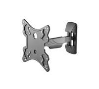Support TV orientable 23 à 42" - VESA 200*200mm - 1 bras orientable 180° - Poids max. supporté 35 Kg - Inclinaison¿2°¿-12° - Orientation +5° -5°