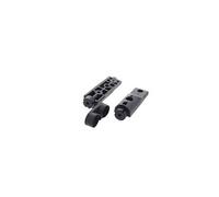 , support tv pied d+g noir 32301