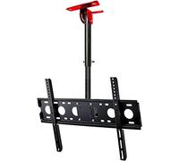 Support TV pivotant à 360 ° universel inclinable pour la plupart des téléviseurs - Économie d'espace - Installation facile - Parfait pour la configuration du home cinéma