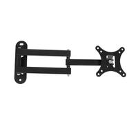 Support TV pivotant mural,Support TV mural - Support TV pivotant pour support mural pour TV en acier inoxydable | Support de montage TV pivotant robuste pour TV LCD de 14 à 27 pouces