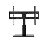 Support TV pivotant réglable pour téléviseurs de 32 à 60" - Support sur pied à mouvement complet - Rotation à 90° - Peut supporter jusqu'à 35 kg - Meuble TV moderne