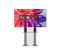 Support TV Plafond, Convient Aux Téléviseurs De 55 À 120 Pouces, Support TV Multifonctionnel Robuste sur Pied avec Télécommande Et Fonction Mémoire(1055-2255mm 55-90in TV)