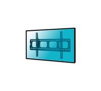 Support TV plafond inclinable 1 écran portrait 43''- 75'' Hauteur 225cm noir Noir G