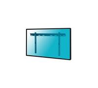 Support TV plafond menu board 2 écrans 45''- 55'' Hauteur 150cm noir