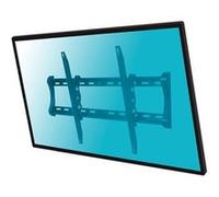 Support TV plafond menu board 3 écrans 32'' - Hauteur 100 cm noir Noir G