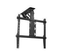 ONKRON Support TV Plafond Motorisé pour 50-75 Pouces Téléviseur Jusqu’à 40 kg, Support Tele Motorisé VESA 200x200-600x600, Accroche Tele Electrique, Fixation Television sous Pente Noir N3LE-B