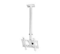 Support TV Plafond réglable en Hauteur pour écran Plasma LED de 14 à 32 Pouces. Support TV sur Poteau pouvant Supporter jusqu'à 40 kg (88 LB) Max. 200 x 200 mm, B-0,5-