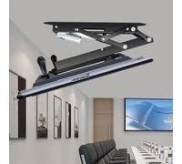 Support TV Plafond - Support TV Télescopique Motorisé avec Fonction De Levage Automatique, Inclinaison De 0 À 85 Degrés, pour Téléviseurs De 32 À 70 Pouces(32-70 inch)